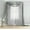 Gray, variant on 3 Piece Sheer Window Curtain Set - 2 Sheer Curtain + Scarf - Over 20 Colors!