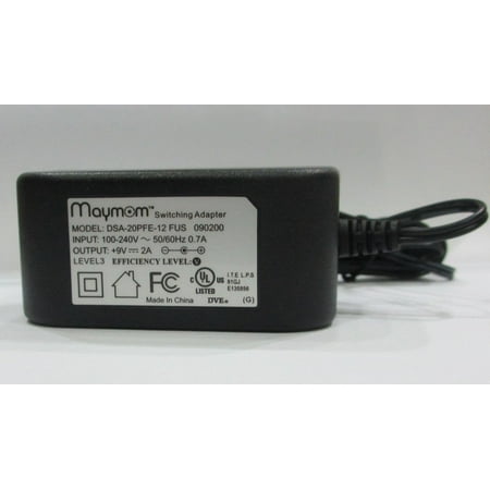 Maymom Power Supply AC Adapter For Medela 9V Pump-in-Style Breastpump