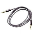 thumbnail image 2 of RadioShack 3-Foot 1/8 to 1/8 Braided Stereo Audio Cable (Silver), 2 of 2