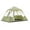 Green 6 Person, variant on Ktaxon Camping Tent Instant Cabin Tent 8 Person 2 Room Huge Tent for Family with Storage Pockets