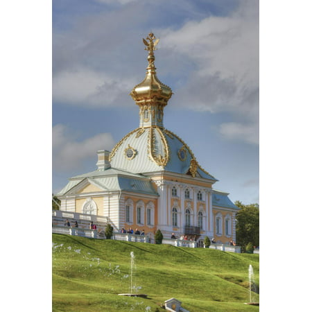 West Chapel, Peterhof, UNESCO World Heritage Site, near St. Petersburg, Russia, Europe Print Wall Art By Richard