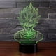 thumbnail image 5 of Lampara Anime LED Night Light Touch Sensor Colorful Cool 3D Lámpara para dormitorio de niños Likrtyny Lámpara, 5 of 9