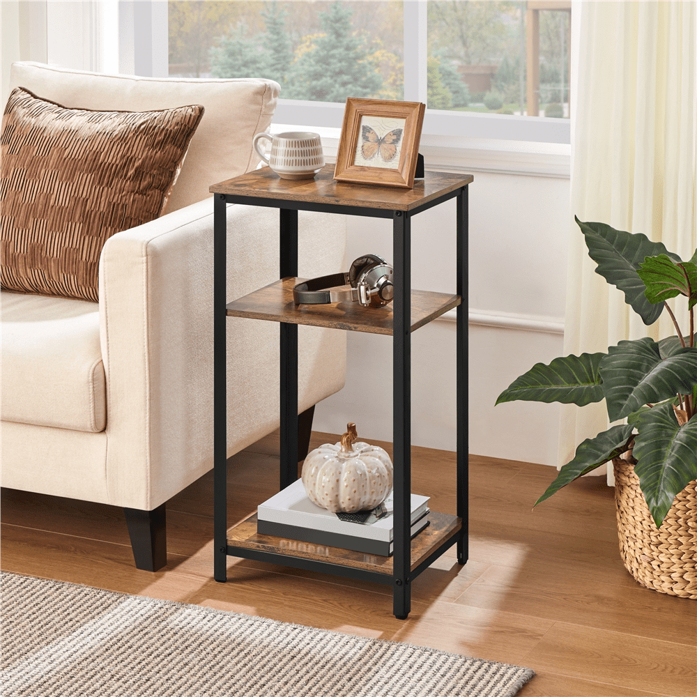 Renwick End Table (2 Piece), Brown/Black