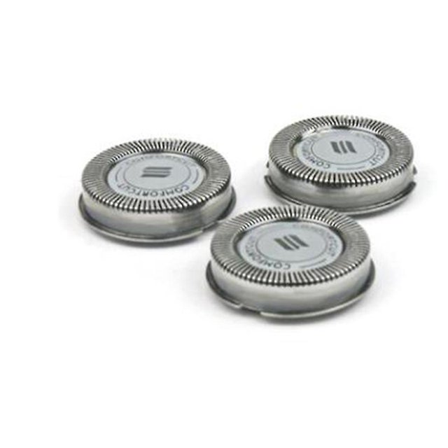 3 cabezales de repuesto para maquinilla de afeitar para Philips S1000 S1020 S1050 Afortunado Sencillez