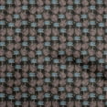 thumbnail image 1 of oneOone Cotton Jersey Black Fabric Tropical Sewing Material Print Fabric By The Yard 58 Inch Wide, 1 of 5