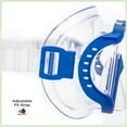 thumbnail image 5 of Dolfino Aqua Swim Blue and Clear Swimming Sport Goggles, 5 of 8