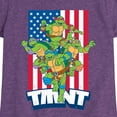 thumbnail image 3 of Teenage Mutant Ninja Turtles - USA Turtles - Toddler & Youth Girls Short Sleeve Tee, 3 of 5
