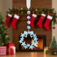 thumbnail image 5 of hulanddfd Christmas Crystal Ornaments for Christmas Tree Decorations, Hanging Acrylic 3.9 in Christmas Ornaments with Drop Pendants for Xmas Tree Winter Party Decor, 5 of 6