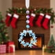 thumbnail image 5 of Adornos navideños, adornos navideños, regalos navideños, adornos navideños de cristal para árbol de Navidad, atrapasol navideño, colgante de cristal con cadena, colgante de plástico, 5 of 6