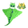 thumbnail image 1 of Capa de Disfraz de dragón jinwen Disfraz de Dinosaurio verde, 1 of 6