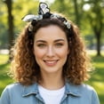 thumbnail image 5 of Jiibva Sweet Bow Headbands for Women Knotted Bow Headband Hair Hoops Cute Stylish Bowknot Hairband Hair Accessories for Women Girls, 5 of 7