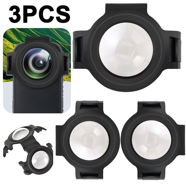 Protector Lente Panorámica Vidrio Templado Óptico 9H para Insta360 ONE X3
