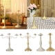 thumbnail image 5 of Candelabro de pilar vintage para cenas románticas a la luz de las velas Blanco S, 5 of 8