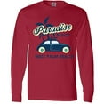 thumbnail image 3 of Inktastic Paradise Beach in West Palm Beach with Palm Trees and Car Long Sleeve T-Shirt, 3 of 5