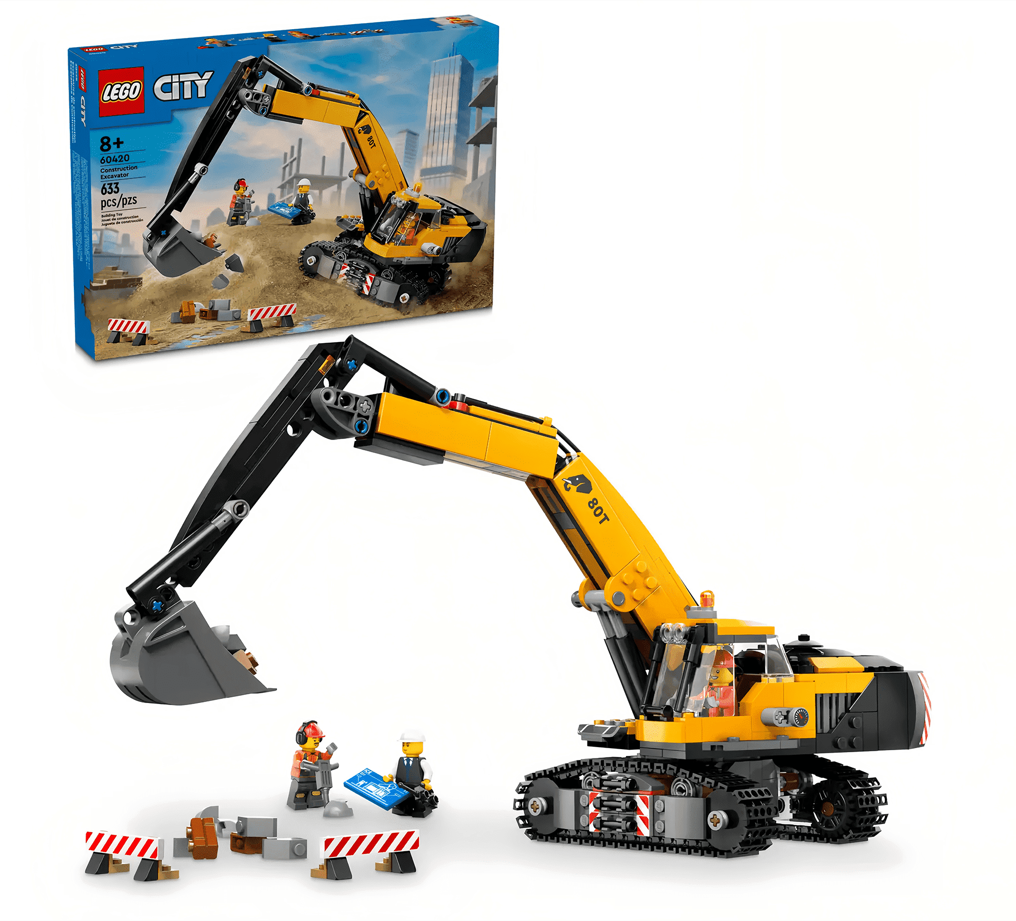 City Building Crane Set LEGO 7905 - Walmart.com