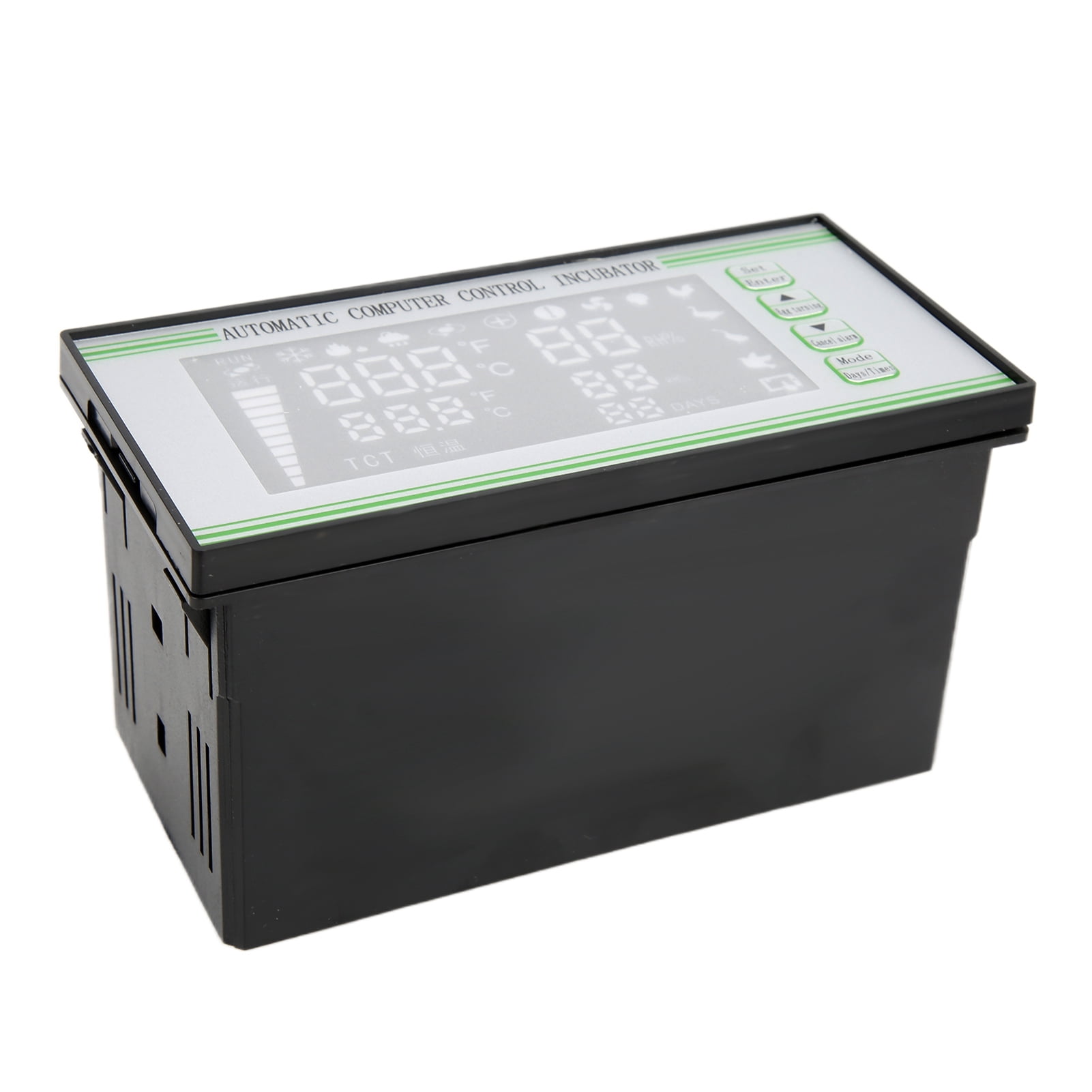 Suodoka Egg Incubator Temperature Controller 220V Automatic Digital System with Humidity Sensor Probe for Chicken Quail