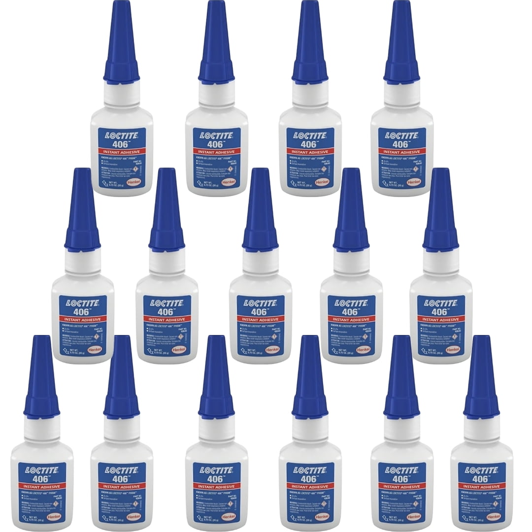 Loctite 406 Instant Adhesive Super Glue for Plastic & Rubber Henkel 20G US  SALE