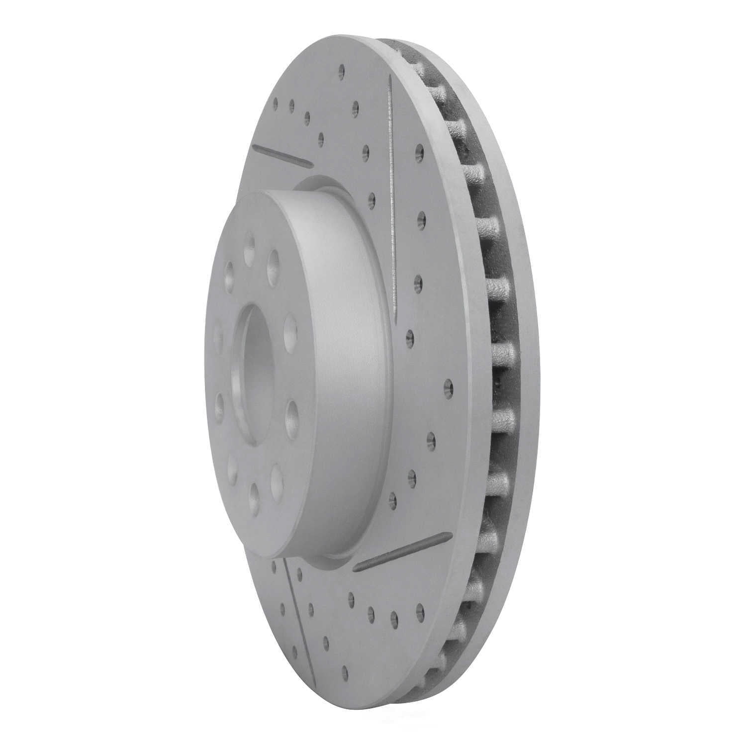 Dynamic Friction Company 830-46038R DFC Geoperformance Rotor - Drilled and Slotted
