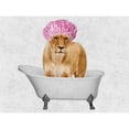 thumbnail image 3 of Prime, Marcus 14x12 Black Modern Framed Museum Art Print Titled - Bathing Lioness 1, 3 of 5