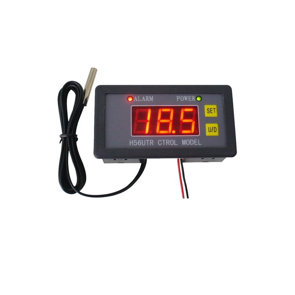 Digital Thermostat Thermostat Controller for Equipment Case Air Conditioning System 50~110℃ Temperature Switch Waterproof Digital Thermostat Thermostat Controller for Equipment Case Air Conditioning System 50~110℃ Temperature Switch Waterproof
