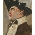 thumbnail image 3 of Edwin Austin Abbey 12x14 Black Modern Framed Museum Art Print Titled - Study of a Soldier, 3 of 5