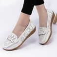 thumbnail image 2 of Xiaoxatg Women's Casual Shoes Comfortable -On Breathable Soft Sole Lightweight Canvas Shoes for Everyday Wear 9.5 White, 2 of 9