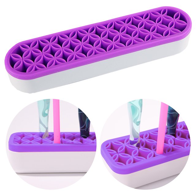 Soporte para Herramientas Costura Organizador Escritorio Coser Bolígrafos Con Pintura Diamantes Cgtredaw