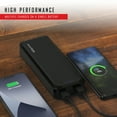 Pocket Juice Endurance AC, 20,000 mAh Portable Power Bank Charger with