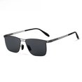 thumbnail image 4 of 2026 Square Frame Stainless Steel High-Definition Nylon Polarized Sunglasses for Men, UV Protection Sunglasses for Women, 4 of 5