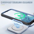 thumbnail image 4 of Allytech Rugged Hybrid Case for Samsung Galaxy S23 FE, Heavy Duty [Support Wireless Charging] [Soft TPU + Hard PC] Anti-Scratch Non-Slip Shockproof Protective Case for Samsung Galaxy S23 FE, Darkblue, 4 of 8