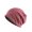 Red, variant on Breezora Retro Warm Knitted Slouch Beanie with Fleece Lining for Autumn and Winter Fashion Blue