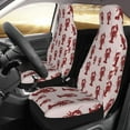 thumbnail image 2 of Pofeuu Red Lobster With Claws Print Automotive Car Seat Covers Flat Cloth Full Set Seat Covers,Car Seat Covers front seats for Cars Trucks and SUVs(Two packs), 2 of 7