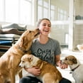 thumbnail image 4 of Womens Crazy Dog Lady T shirt Funny New Dog Mom Gift Sarcastic Tee Womens Graphic Tees, 4 of 9