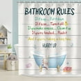 thumbnail image 3 of Kids Shower Curtain, Girls Shower Curtain, Boys Shower Curtain, Funny Words Teen Motivational Shower Curtains, 72W x 72H inch Extra Long Wide Shower Curtain with Hooks Kids Bathroom Decor, 3 of 6