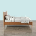 thumbnail image 6 of Allora Mid-Century Solid Wood California King Platform Bed in Oak, 6 of 7