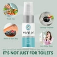 thumbnail image 5 of MIST N' GO By OMAZE Refresh Toilet Spray | Bathroom Spray Odor Eliminator | Toilet Smell Eliminator Deodorizer - Breeze + Dream (0.68 Oz x2), 5 of 8