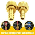 Gracefulvara A pair of R134A to R1234yf connectors R134a to R1234yf air