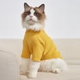 thumbnail image 4 of Oliegs Heated Blanket Dogs And Cats Pure Color Two-legged High-neck Breathable Clothes Chocolate, 4 of 5