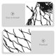 thumbnail image 3 of Hytrove Decorative Black Cotton Rope Fishing Net for Wall Photo Display and Nautical Home Decor, 3 of 7