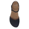 thumbnail image 2 of Sandalia Dansko Rowan para Mujer con Soporte de Corcho y Espuma Viscoelástica Negra, 2 of 7