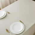 thumbnail image 2 of Xukmct Rectangle Waterproof Tablecloth Washable Table Cloth Decorative Linen Fabric Tablecloth for Dining Parties Kitchen Wedding, 55" x 78", 2 of 8