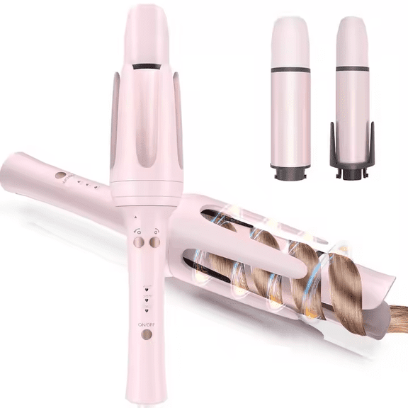 2025 latest Professional Automatic PTC Curling Wand with Styling Tools & Negative Ion Technology for Long-lasting Curls