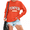 Orange-1-, variant on MOUSYA Halloween Sweatshirt Women Spooky Season Shirt Pumpkin Fall Sweatshirt Ghost Long Sleeve Pullover Tops