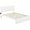 White, variant on Bowery Hill Farmhouse Solid Wood Queen Bed w/ Footboard & USB Charger in White
