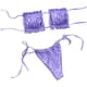 thumbnail image 4 of Bikini cómodo con pliegues y huecos para mujer, traje de baño acolchado con realce, conjunto de ropa de playa OAVQHLG3B Store lin121212, 4 of 4