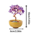 thumbnail image 2 of Boreal Craft Interesting Finds Amethyst Tree Tree Of Life Natural Bonsai Tree For Housewarming For Women Men Gemstone Tree For Positive Energy Wealth, 2 of 5