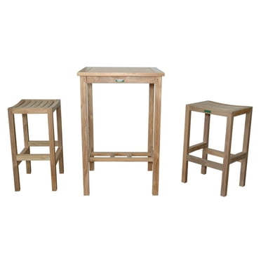 Anderson Teak Montego 3 Piece Patio Bistro Set