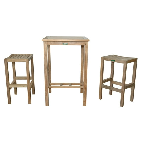 Anderson Teak Montego 3 Piece Patio Bistro Set