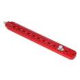 thumbnail image 2 of Woodworking Circular Drawing Tool, Red Adjustable Corrosion Resistance Woodworking Circle Ruler Easy To Use Aluminium Alloy Clear Scales  For Metalworking, 2 of 8