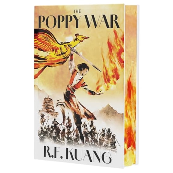 Pre-Owned The Poppy War Collector's Edition: A Deluxe Illustrated Epic Fantasy of War, Magic, and Mythology in a High-Conflict World from Bestselling Author R. ... Beautiful Sprayed Edges (The Poppy War, 1), 97